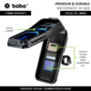 BOBO BM13 Waterproof Zip Box Bike / Cycle Phone Holder Motorcycle Mobile Mount - Image 3