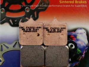 EBC Double-H Sintered Front Brake Pads for Benelli TNT 600 I & GT (FA322/4HH)