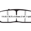 EBC Double-H Sintered Front Brake Pads for Indian Scout (FA672HH) - Image 2