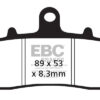 EBC Double-H Sintered Front Brake Pads for Suzuki Hayabusa (FA447HH) - Image 2