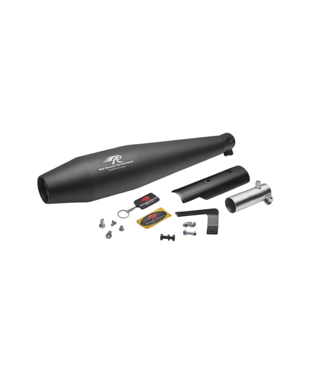 Red Rooster Performance Exhaust For Honda CB 350 H’ness – Pegasus – Black Matte