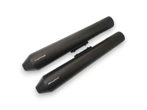 Powerage Slip-Ons Exhaust For RE 650 Twins Black – Long