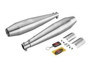 Red Rooster Performance Exhaust For Interceptor 650 – Stellar Brushed Matte