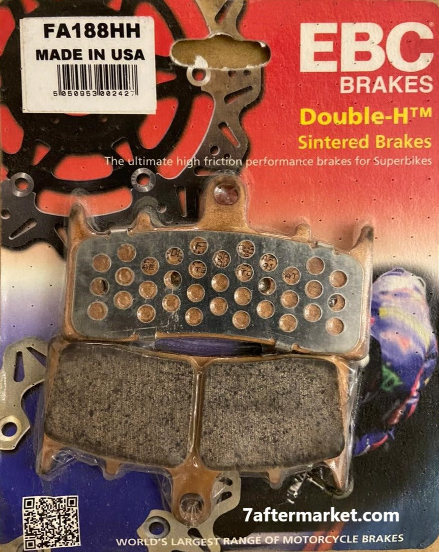 EBC Double-H Sintered Front Brake Pads for Suzuki Hayabusa (FA447HH)