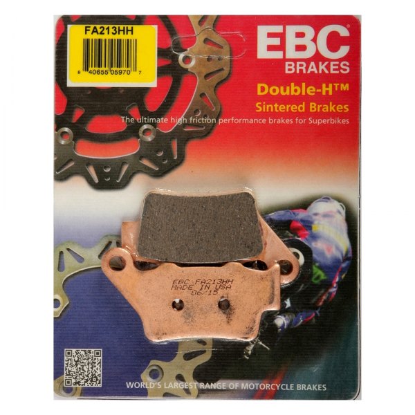 EBC Double-H Sintered Rear Brake Pads for BMW S1000R (2014 onwards) FA213HH