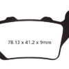 EBC Double-H Sintered Rear Brake Pads for BMW S1000R (2014 onwards) FA213HH - Image 2