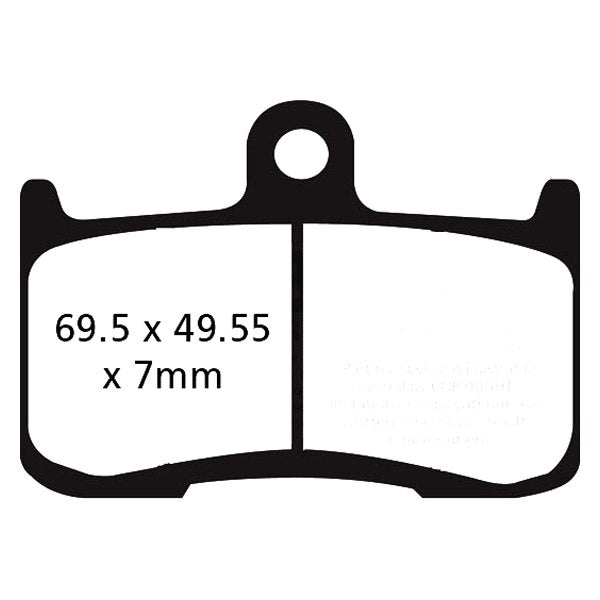 EBC Double-H Sintered Front Brake Pads for Suzuki GSX S750 (FA347HH) - Image 2