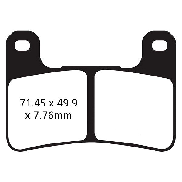 EBC Double-H Sintered Front Brake Pads for Kawasaki Z1000 (FA379HH) - Image 2